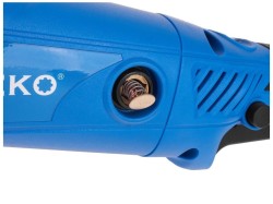 (obrázek pro) Leštička Dual Action, 150mm, 7 rychlostí, sada 4ks kotoučů GEKO