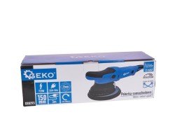 (obrázek pro) Leštička Dual Action, 150mm, 7 rychlostí, sada 4ks kotoučů GEKO