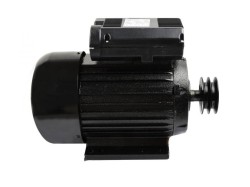 (obrázek pro) Elektromotor 3kW, 230V, 1 fázový s řemenicí GEKO