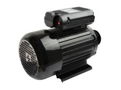 (obrázek pro) Elektromotor 3kW, 230V, 1 fázový s řemenicí GEKO