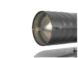 (obrázek pro) Horkovzdušná naftová turbína s termostatem, 65 kW GEKO