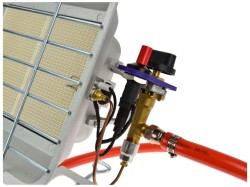 (obrázek pro) Plynový teplomet 3.6 kW s piezo zapalovačem GEKO