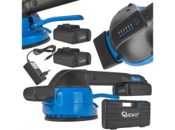 Aku vibrační přísavka na obklady 2x18 V, 2,0 Ah, 120 mm GEKO (obrázek pro) Aku vibrační přísavka na obklady 2x18 V, 2,0 Ah, 120 mm GEKO