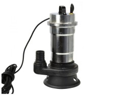 (obrázek pro) Kalové čerpadlo do studny a septiku 550W Nikl GEKO