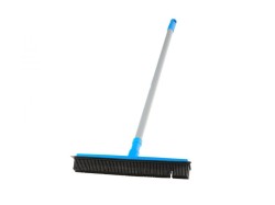 (obrázek pro) Smeták gumový antistatický, se stěrkou na vodu a teleskopickou tyčí 78,5-140cm GEKO