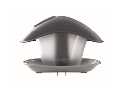 (obrázek pro) Krmítko pro ptáky BIRDYFEED SQUARE šedý kámen 24,8 cm