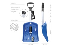 (obrázek pro) Lopata na sníh do auta LHOTSE