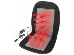 (obrázek pro) Potah sedadla vyhřívaný s termostatem 12V LADDER šedý