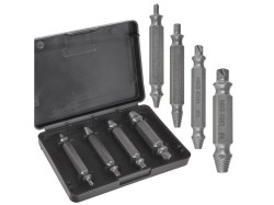 (obrázek pro) Vytahováky zalomených šroubů 2,5 - 6 mm, oboustranné, sada 4 ks KELTIN