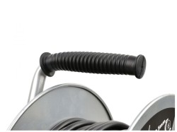 (obrázek pro) Prodlužovací kabel na bubnu 4 zásuvky 25m 3x2,5mm, kovový KELTIN