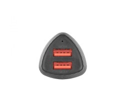 (obrázek pro) Nabíječka do auta s funkcí rychlého nabíjení 2xUSB QC3, 0,36W, 7,2A KELTIN