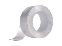 (obrázek pro) Nano oboustranná lepící páska 24 mm x 2 m, znovu použitelná, transparentní KELTIN