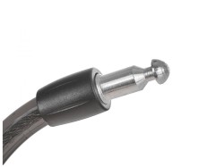 (obrázek pro) Zámek na jízdní kolo, lanový, 12x1200mm, zamykání na klíč KELTIN