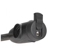 (obrázek pro) Zámek na jízdní kolo, lanový, 12x1200mm, zamykání na klíč KELTIN