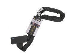 (obrázek pro) Zámek na jízdní kolo - řetěz 8x1200mm, zamykání na klíč KELTIN