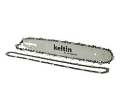 (obrázek pro) Vodící lišta pro řetězové pily a 2 řetězy 15″ 0,325″ 1,5mm 64z KELTIN