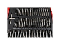 (obrázek pro) Sada závitníků a závitových oček 110ks KRAFT&DELE