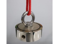 (obrázek pro) Magnet fishing 140kg oboustranný pro lovce pokladů KD10415 KRAFT&DELE