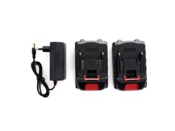 (obrázek pro) Aku jednoruční řetězová pila 8″, 2x21V/ 2.0Ah KRAFT&DELE