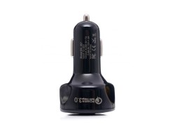 (obrázek pro) Nabíječka do auta QUICK CHARGE 3.0, 3xUSB KRAFT&DELE