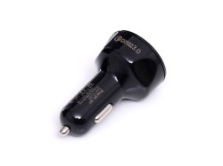 (obrázek pro) Nabíječka do auta QUICK CHARGE 3.0, 3xUSB KRAFT&DELE