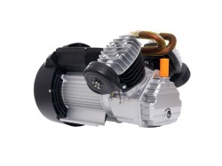 (obrázek pro) Kompresorová jednotka dvouválcová, 50 - 150 l, s elektromotorem 230 V - KRAFT&DELE