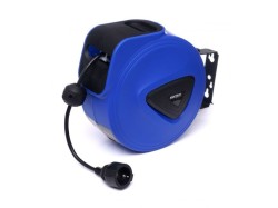 (obrázek pro) Samonavíjecí prodlužovací kabel (buben) 15m, 230V KRAFT&DELE