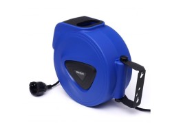 (obrázek pro) Samonavíjecí prodlužovací kabel (buben) 15m, 230V KRAFT&DELE