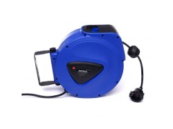 (obrázek pro) Samonavíjecí prodlužovací kabel (buben) 15m, 230V KRAFT&DELE