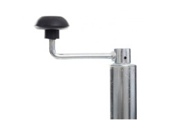 (obrázek pro) Opěrné kolo s držákem, pro přívěsné vozíky, 200 kg KRAFT&DELE