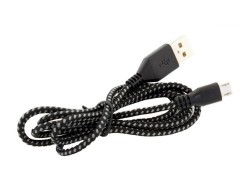 (obrázek pro) Opletený nabíjecí USB kabel 1m, micro USB KAXL