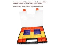 (obrázek pro) Organizér NORB 32 přihrádek 399x303x50mm KNO40305B KISTENBERG