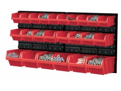 (obrázek pro) Závěsný organizér/držák s 24 boxy ORDERLINE KOR2 KISTENBERG