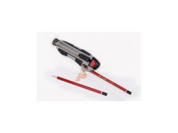 (obrázek pro) KRT000304 Odlamovací nůž 18 mm včetně ořezávátka na tužky KREATOR