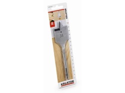 (obrázek pro) KRT010816 - Plochý vrták do dřeva 38 x 152 mm KREATOR