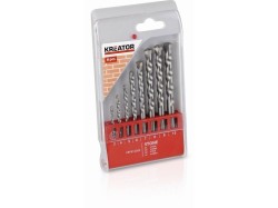 (obrázek pro) KRT012202 - 8 ks Vrtáků do zdiva 3-10 mm KREATOR