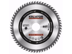 (obrázek pro) KRT020415 - Pilový kotouč na dřevo 185mm, 60T KREATOR