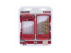 (obrázek pro) KRT064910 Sada bitů a vrtáků 21ks KREATOR