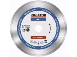(obrázek pro) KRT081104 Diamantový kotouč celoobvodový 200mm PREMIUM KREATOR
