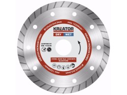 (obrázek pro) KRT083101 - Diamantový kotouč celoobvodový 125mm PREMIUM TURBO KREATOR