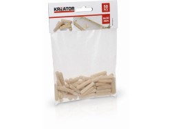 (obrázek pro) KRT110101 - Truhlářské kolíčky 6 x 30 mm (50 ks) KREATOR