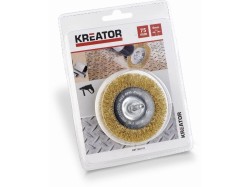(obrázek pro) KRT150110 - Brusný měděný kartáč 75mm KREATOR