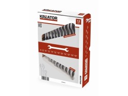(obrázek pro) KRT500003 - Sada oboustranných otevřených klíčů 6-32mm - 12ks KREATOR