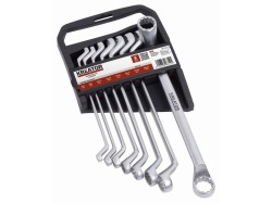 (obrázek pro) KRT500004 - Sada oboustranných očkových klíčů 6-22mm - 8ks KREATOR