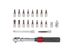 (obrázek pro) KRT503101 - Momentový klíč 1/4″ 2-20Nm, set 21ks KREATOR