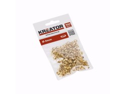 (obrázek pro) KRT616102 Kroužky mosaz 4mm 100ks KREATOR