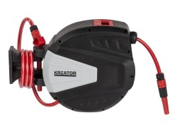 (obrázek pro) Zahradní hadice 15m 1/2″ s automatickým navíjením KREATOR