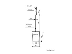 (obrázek pro) Ruční bagr malý