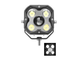 (obrázek pro) LED prostorové světlo 4xLED+1xLED s konvexní čočkou