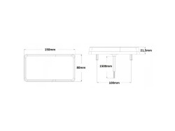 (obrázek pro) Sada koncových světel s kabelem 7.5m L2295